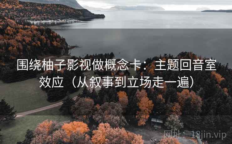 围绕柚子影视做概念卡：主题回音室效应（从叙事到立场走一遍）